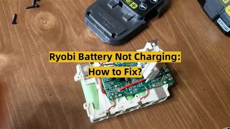 my ryobi battery will not charge|how to get ryobi battery out of sleep mode.